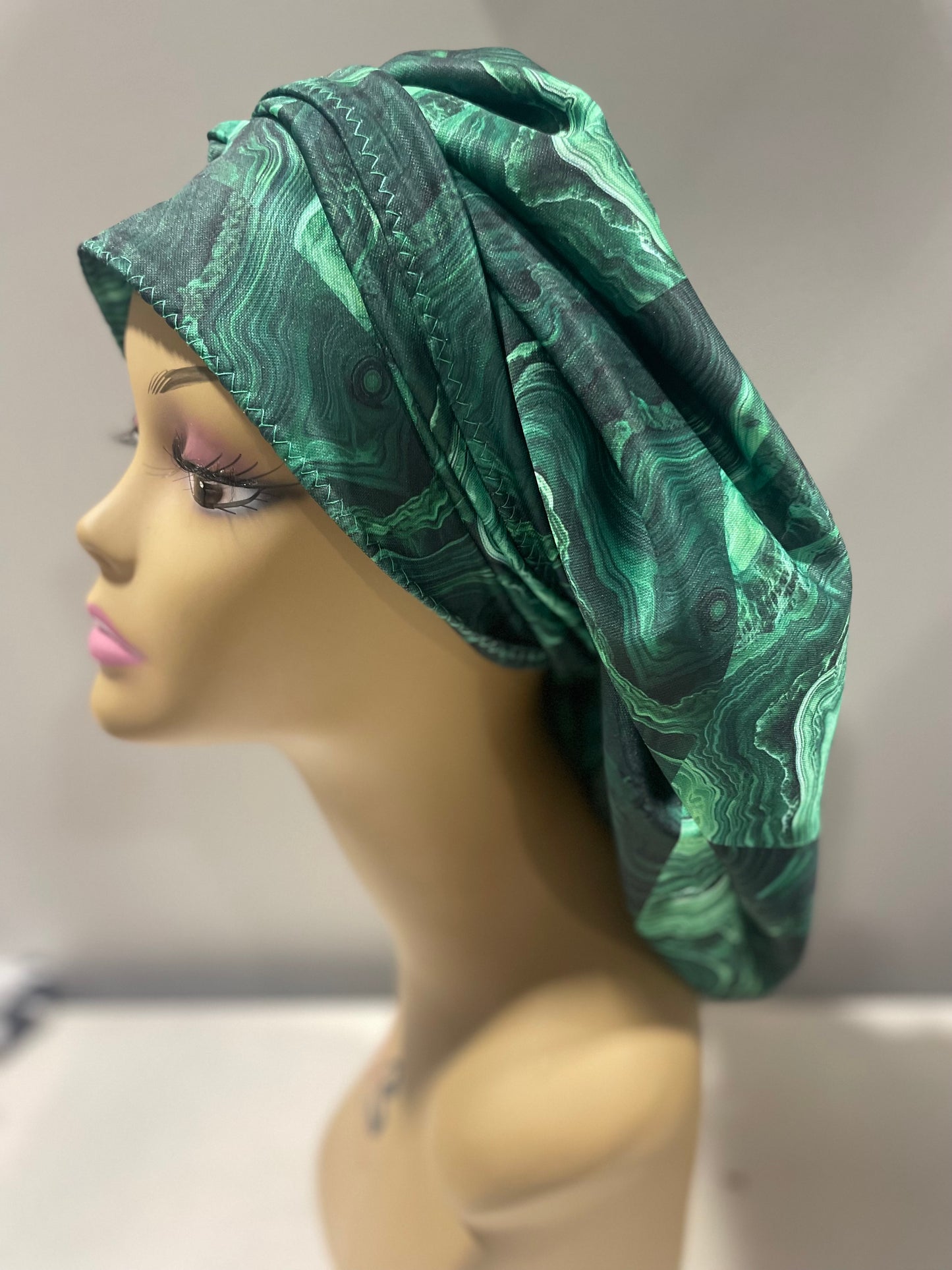 “Create Your Own” G’Bonnet| JUMBO sized, Reversible, long stretchy strings, NO ELASTIC