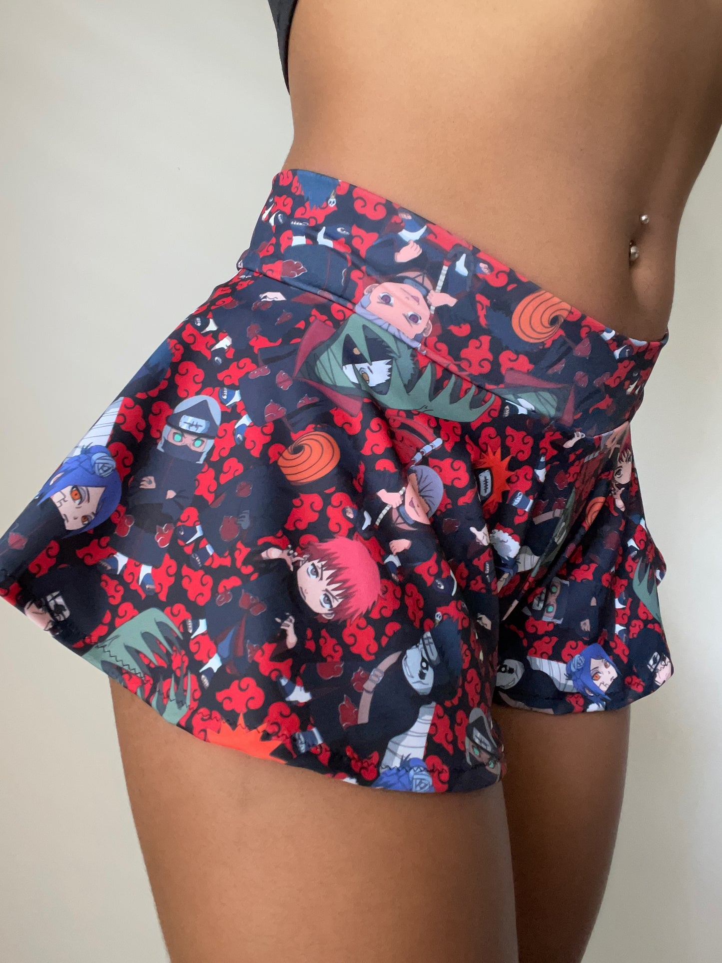 “The Clan” Akatsuki inspired shorties