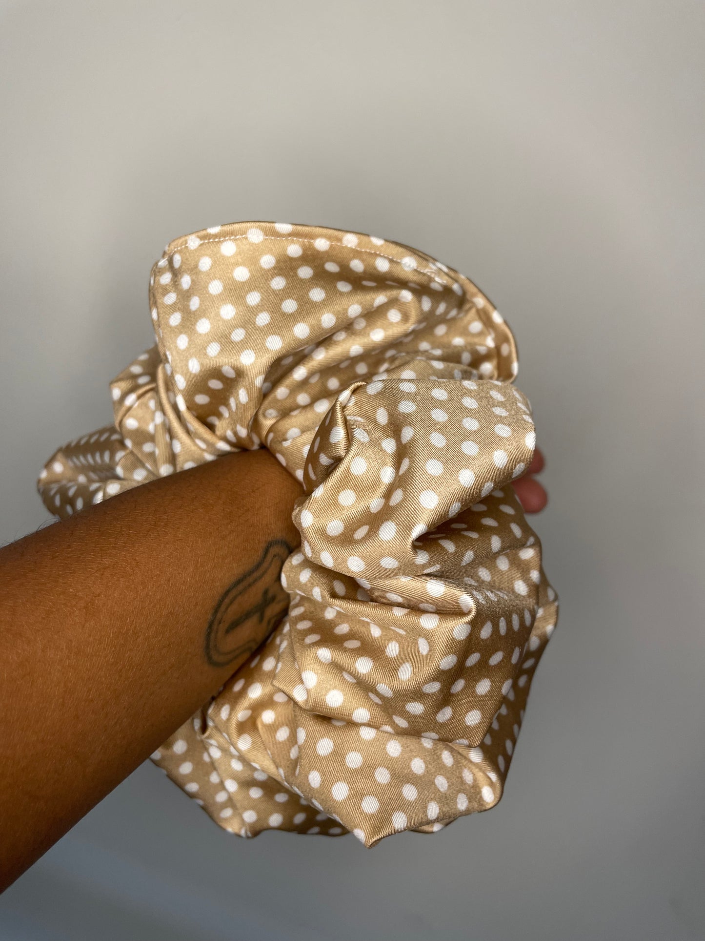 Polka Dot Scrunchie