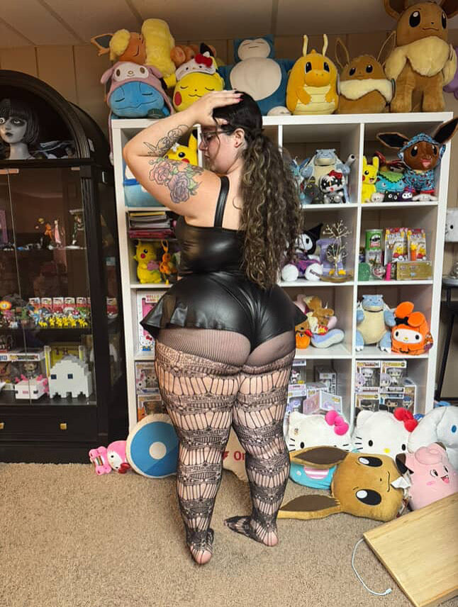 The “Miss Kitty” Cat Woman Inspired Black Leather Set