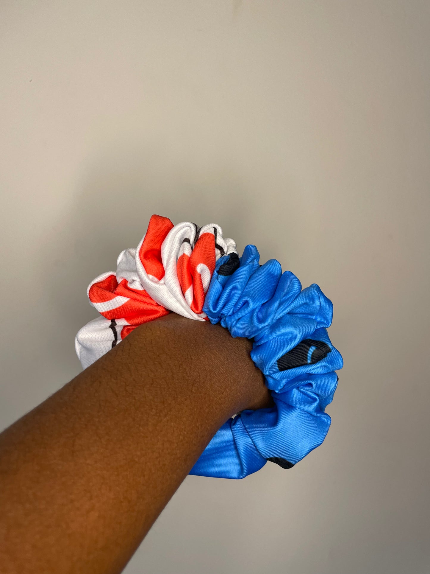 White vs. Blue Akatsuki Scrunchie