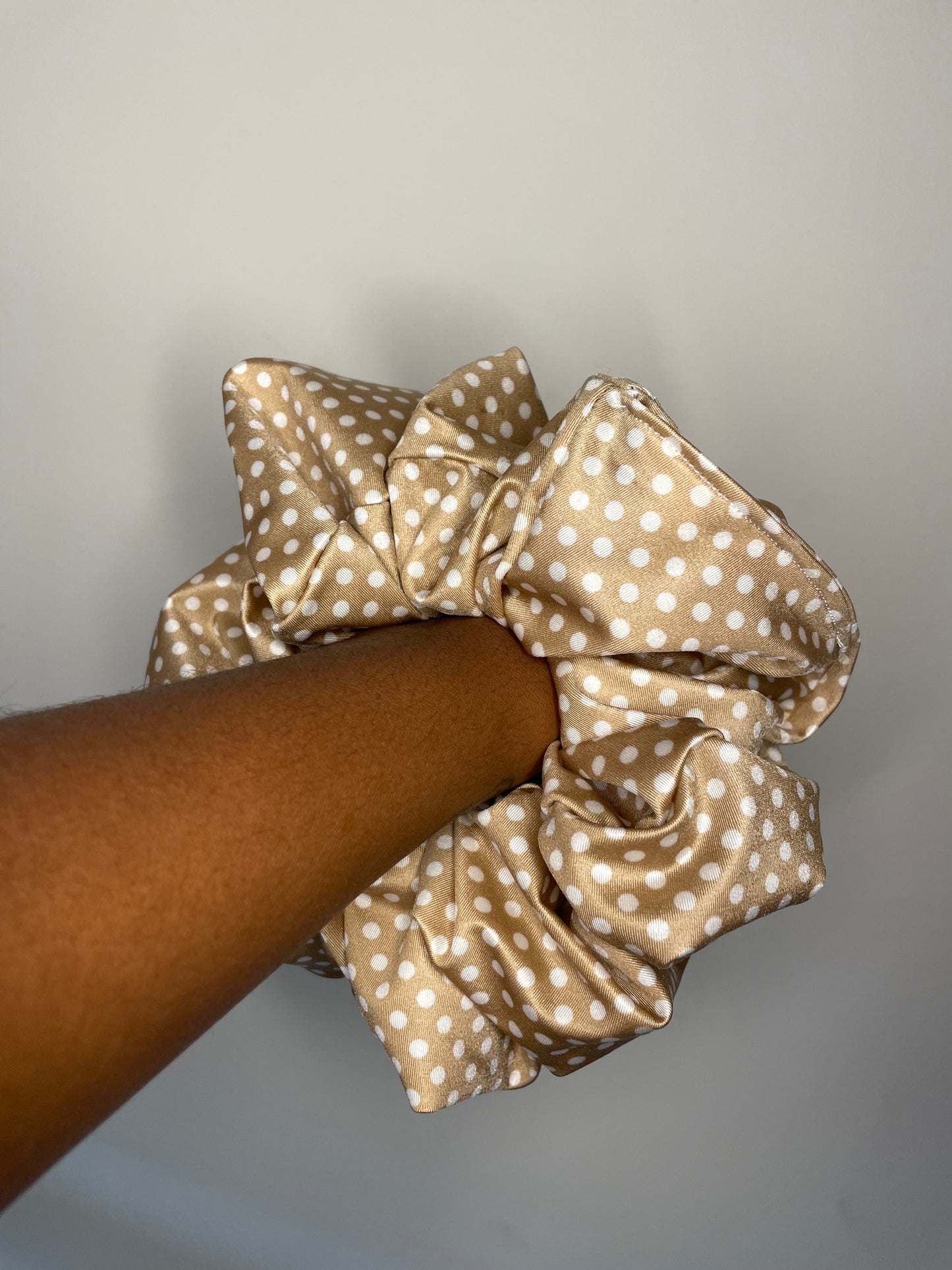 Polka Dot Scrunchie