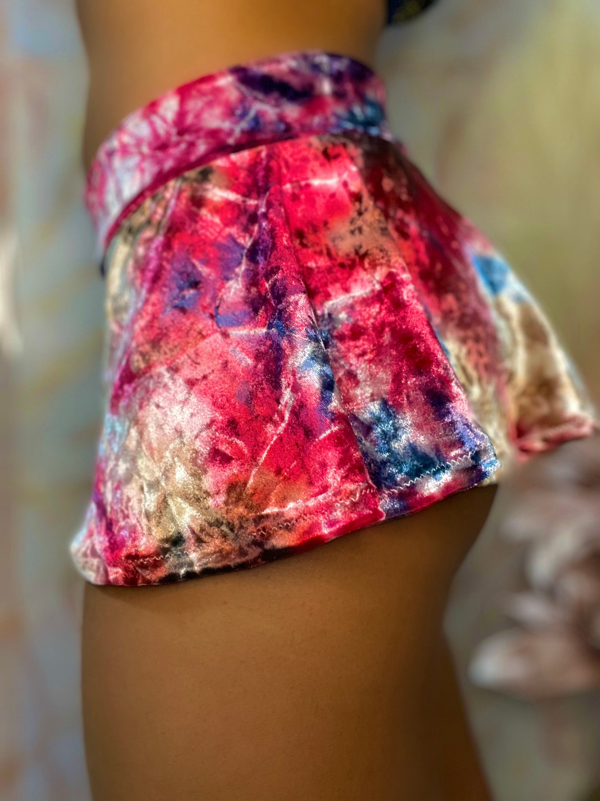 “Wild Berry Dream” Velvet shorties