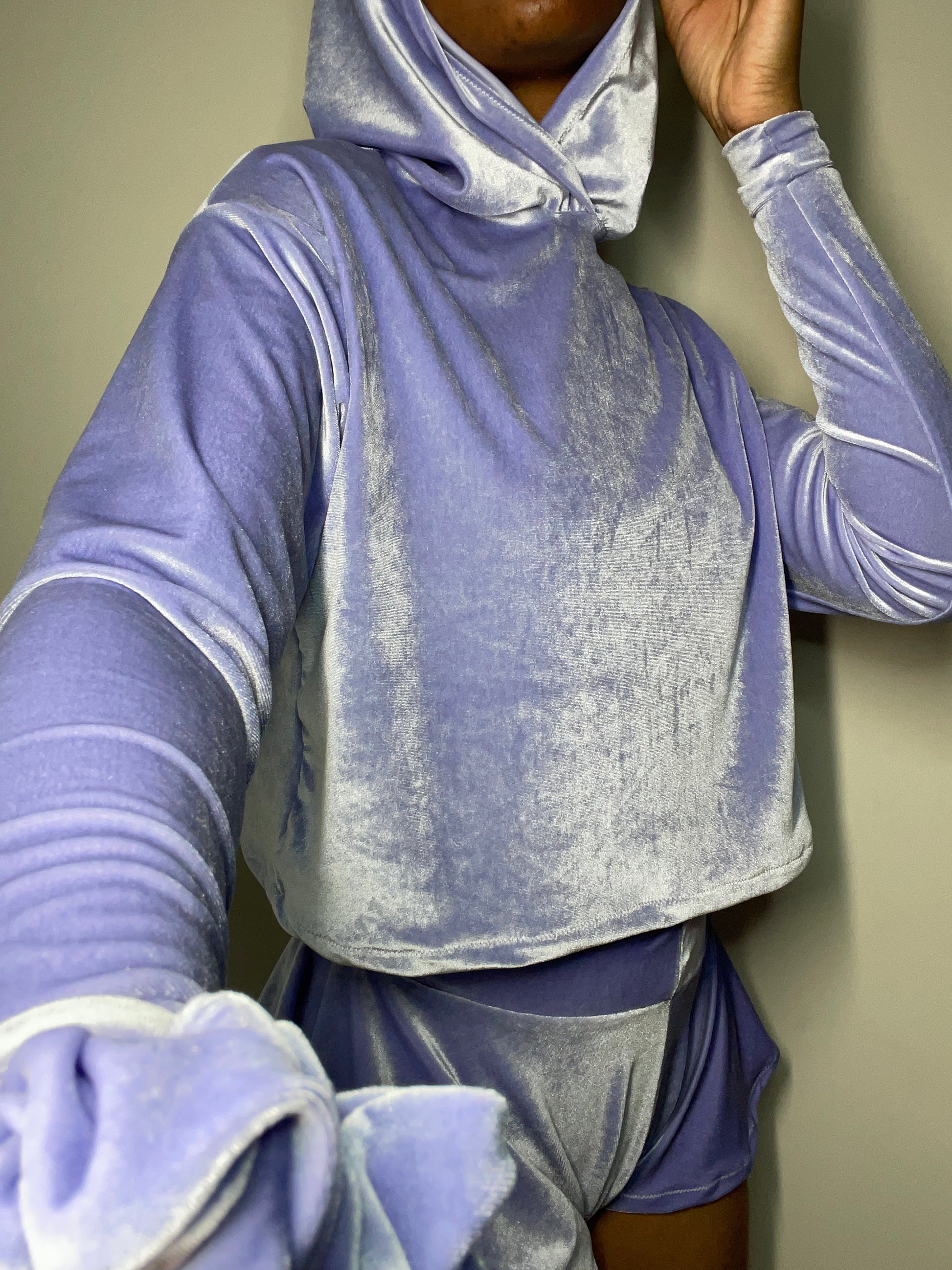 “Periwinkle Princesss” Velvet Comfy Kit | 3 Piece Bundle