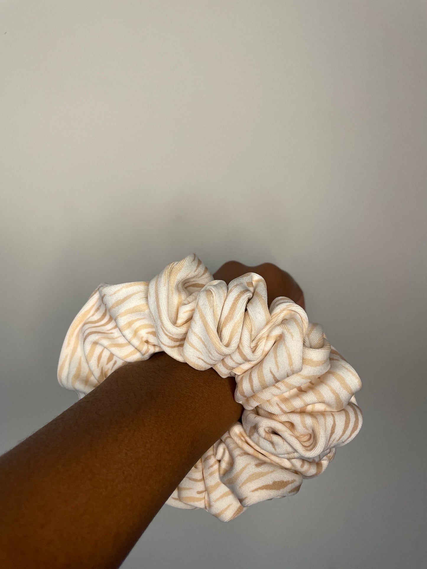Crème brûlée Scrunchie