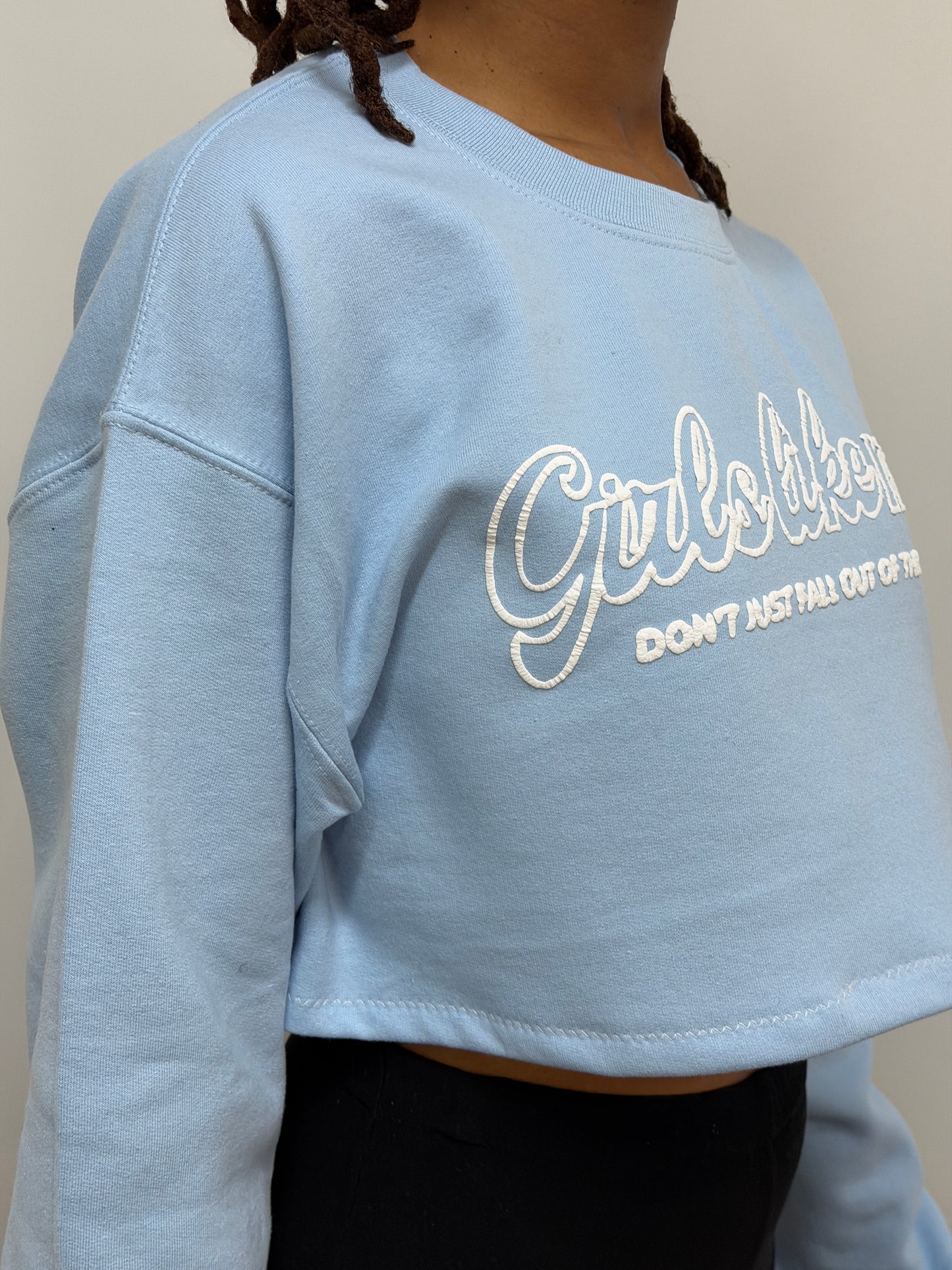 "Girls Like Me.." Cropped Sweater