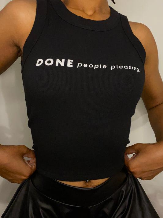 "DONE PEOPLE PLEASING" Tank Top