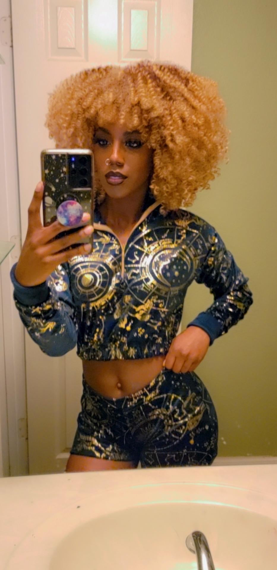 Astrobae short shorts set