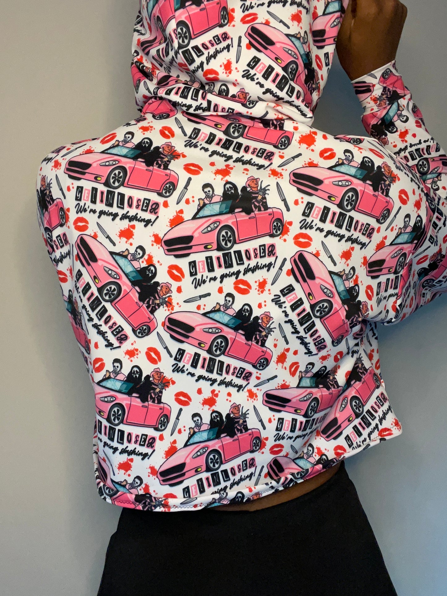 “Get in LOSER” Cropped Hoodie ONLY