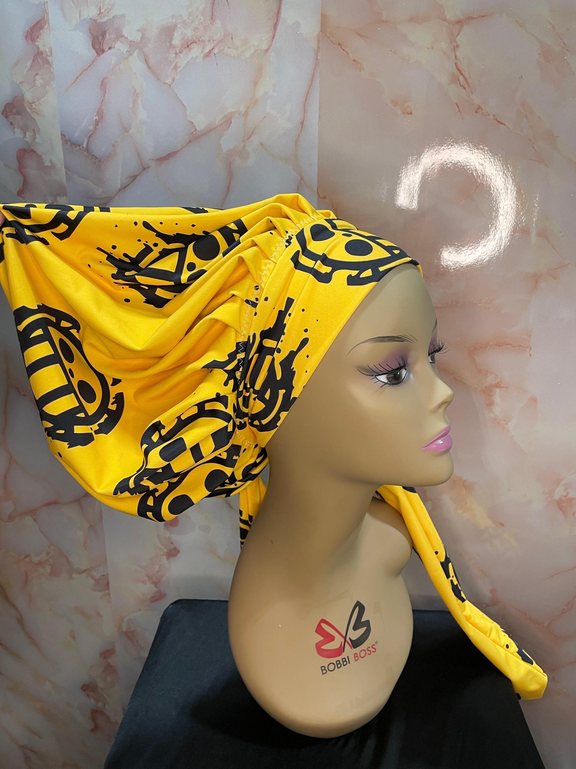The “Surgeon of death” Law G’Bonnet| JUMBO sized, Reversible, long stretchy strings, NO ELASTIC