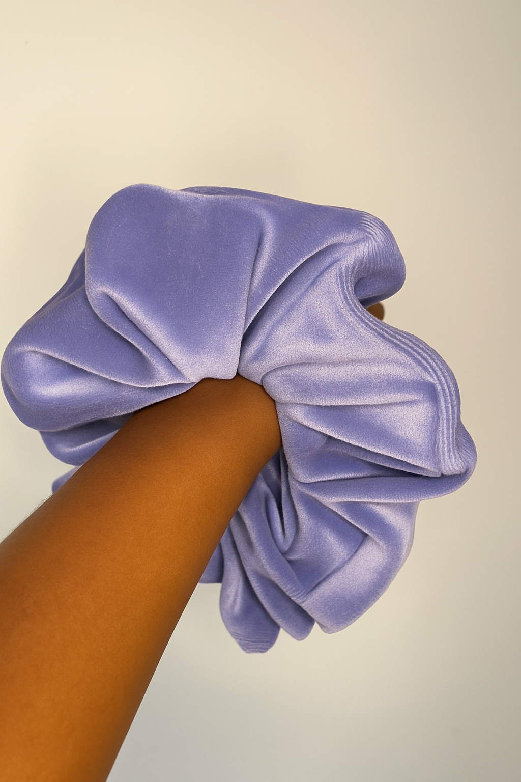 Periwinkle Velvet Scrunchie