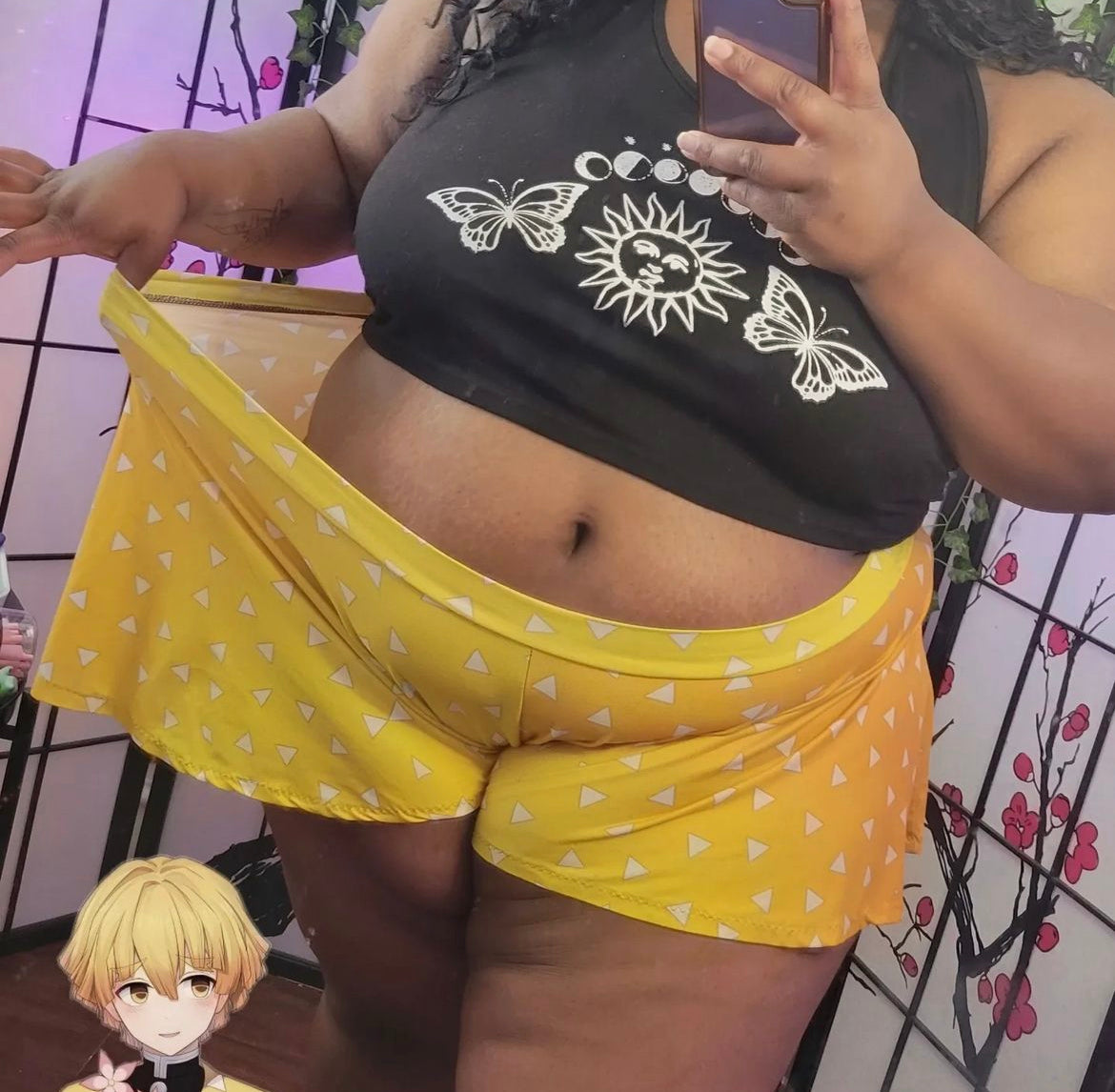 LIMITED She Slays “Zenitsu” Shorties