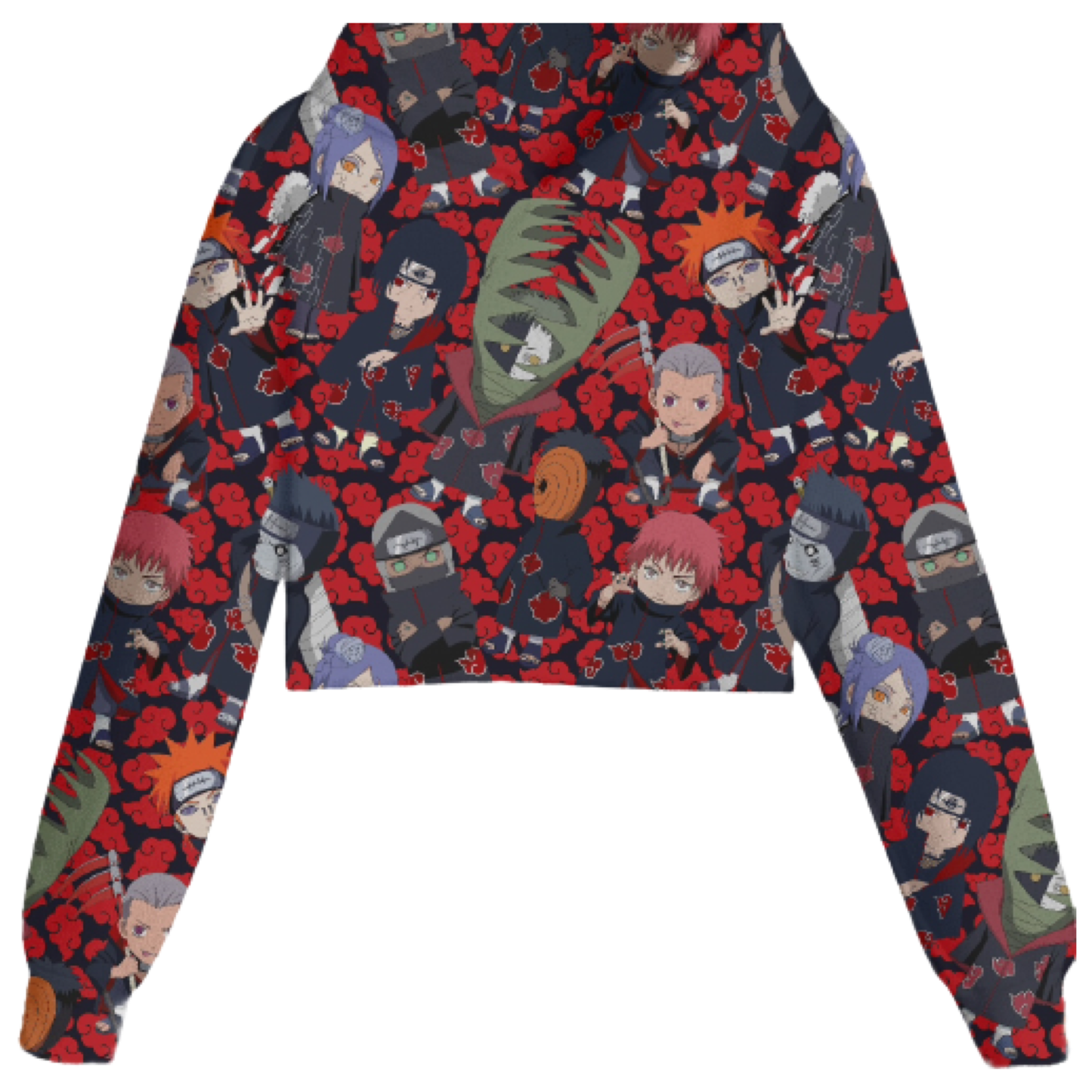 THE CLAN Cropped Hoodie