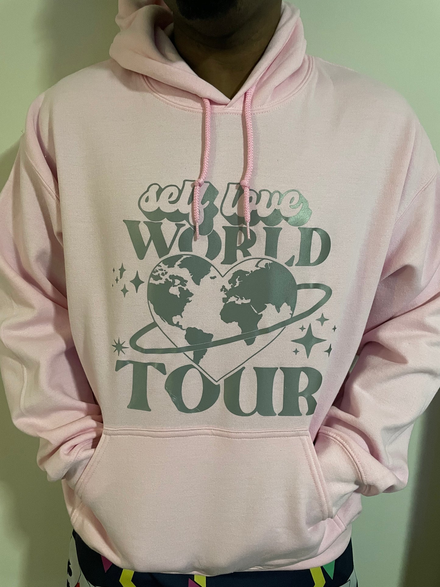 Self Love World Tour reflective Hoodie