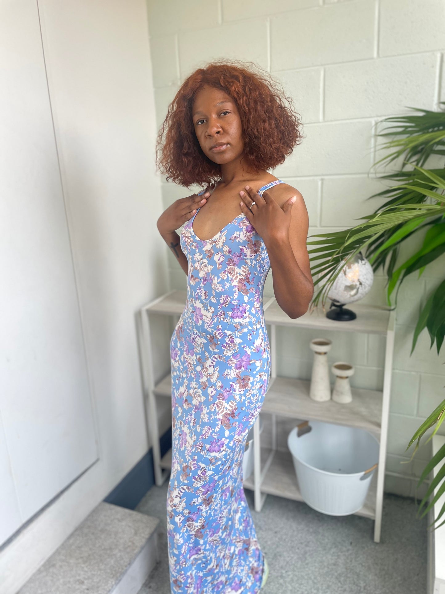 Blue paradise Maxi Dress