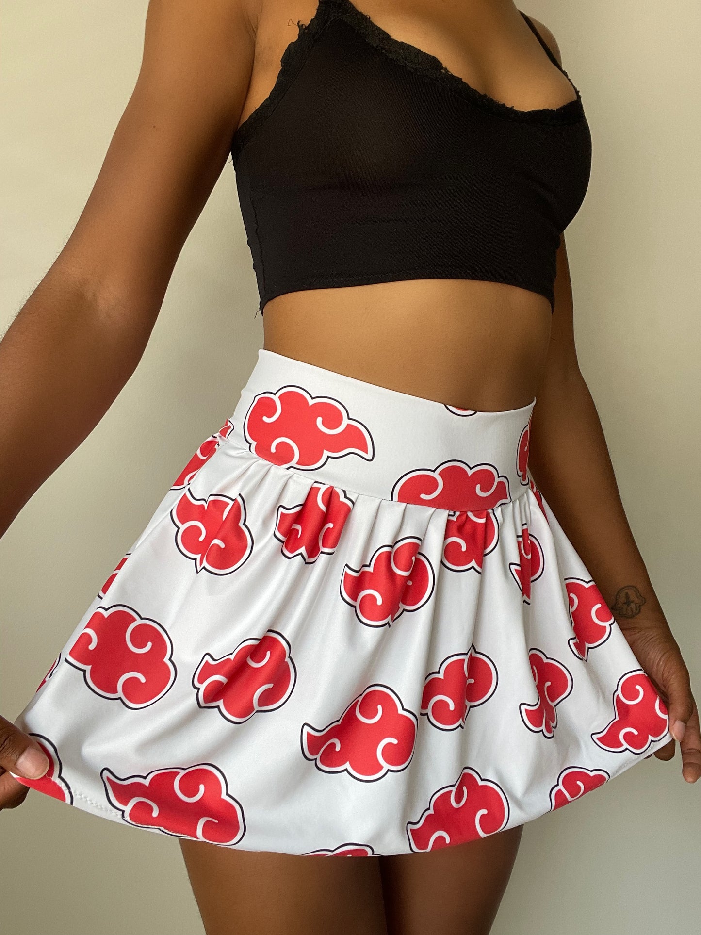 White Akatsuki inspired Skirtie