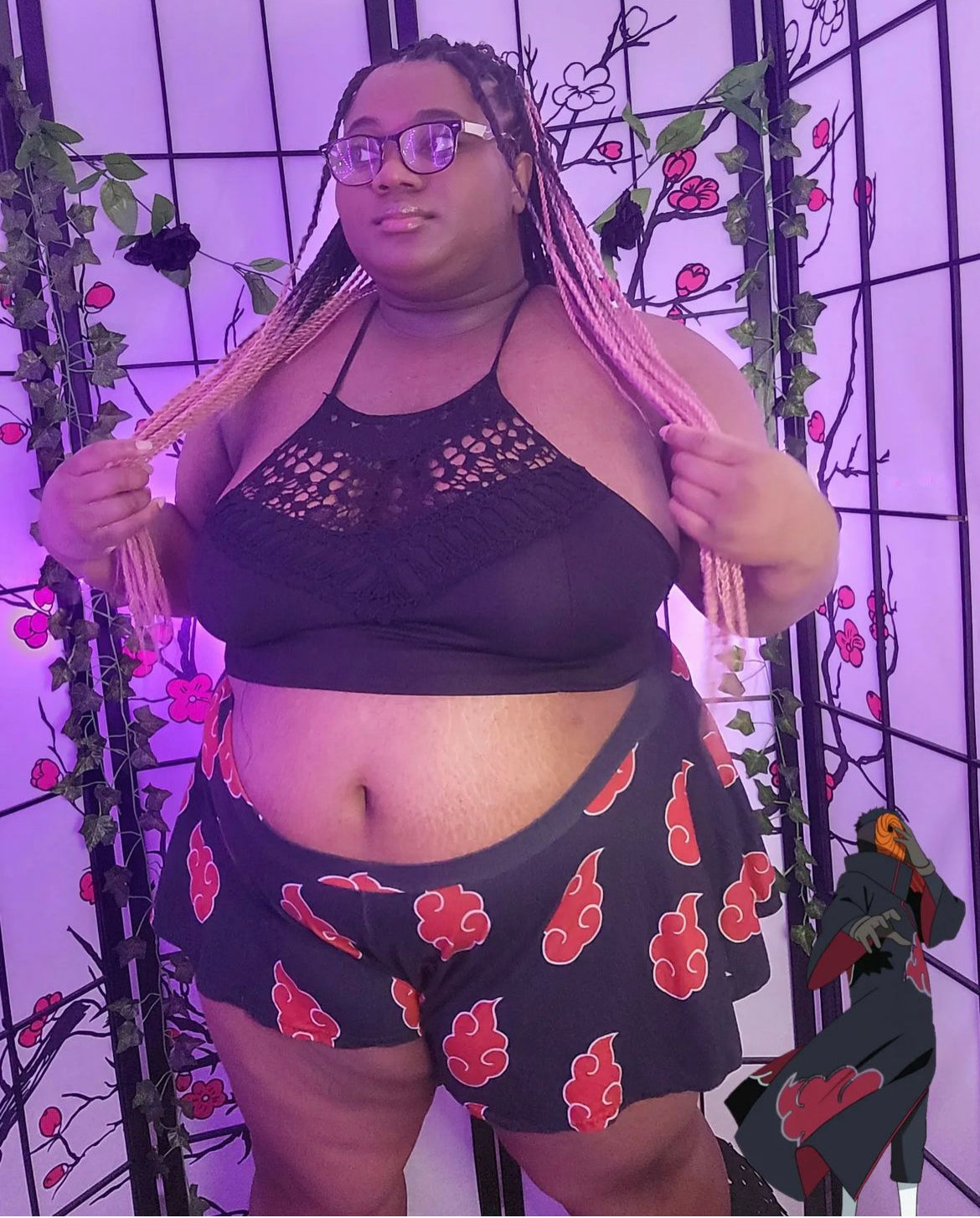 Akatsuki inspired shorties | Premium