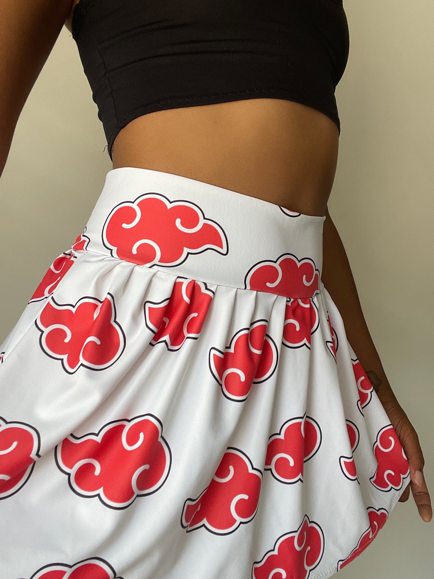 White Akatsuki inspired Skirtie