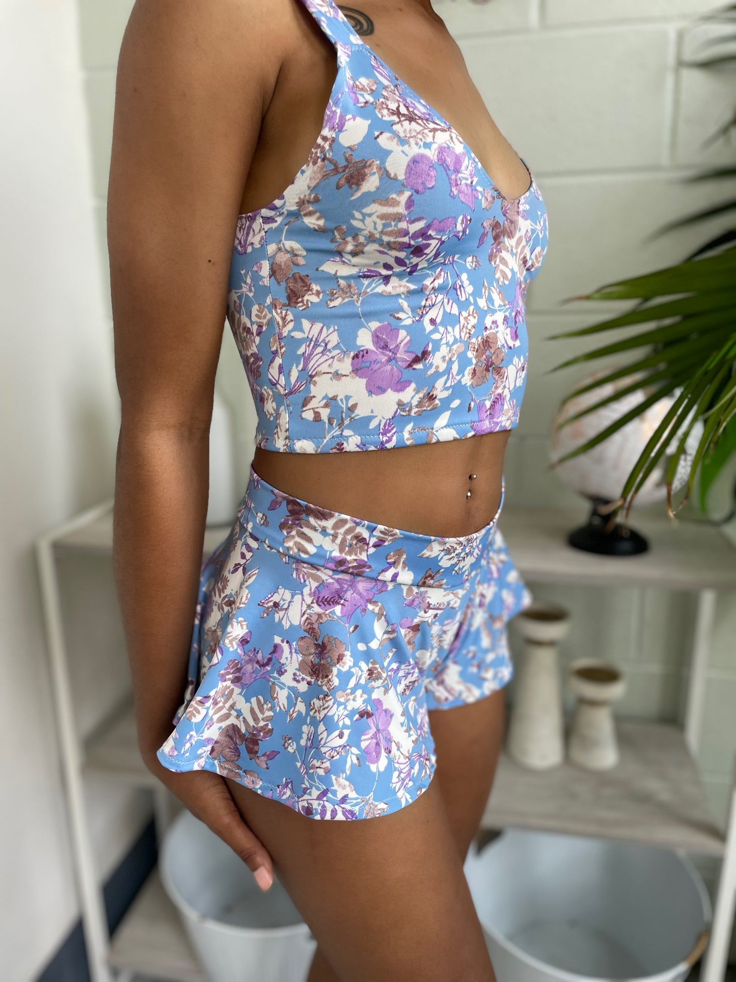 Blue Paradise Shorties