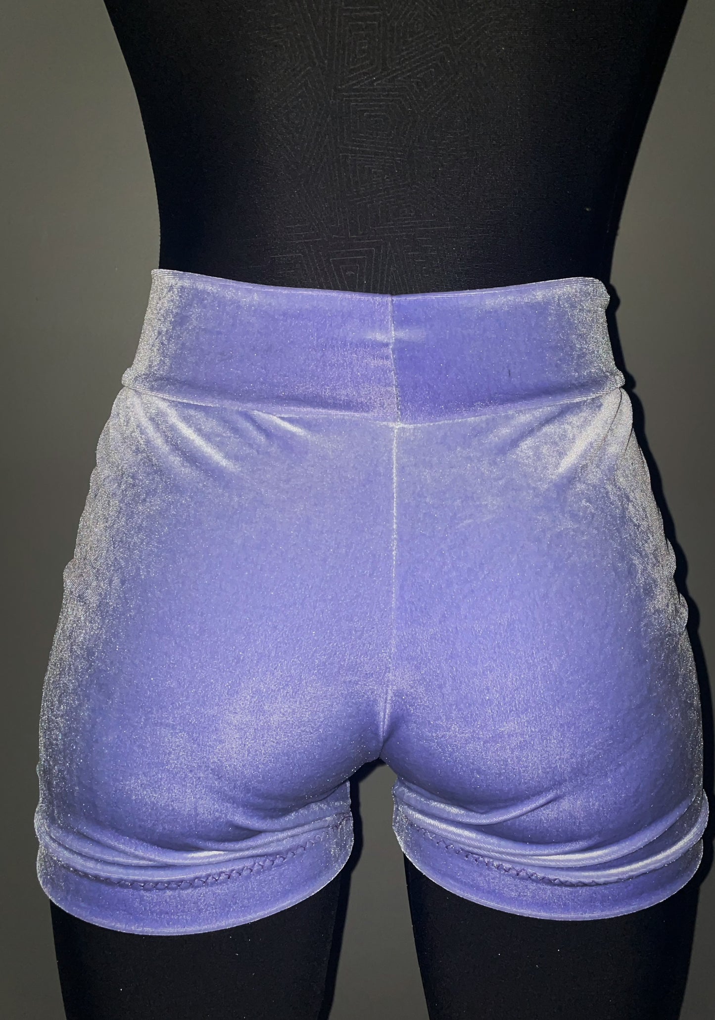 Periwinkle Princess short shorts