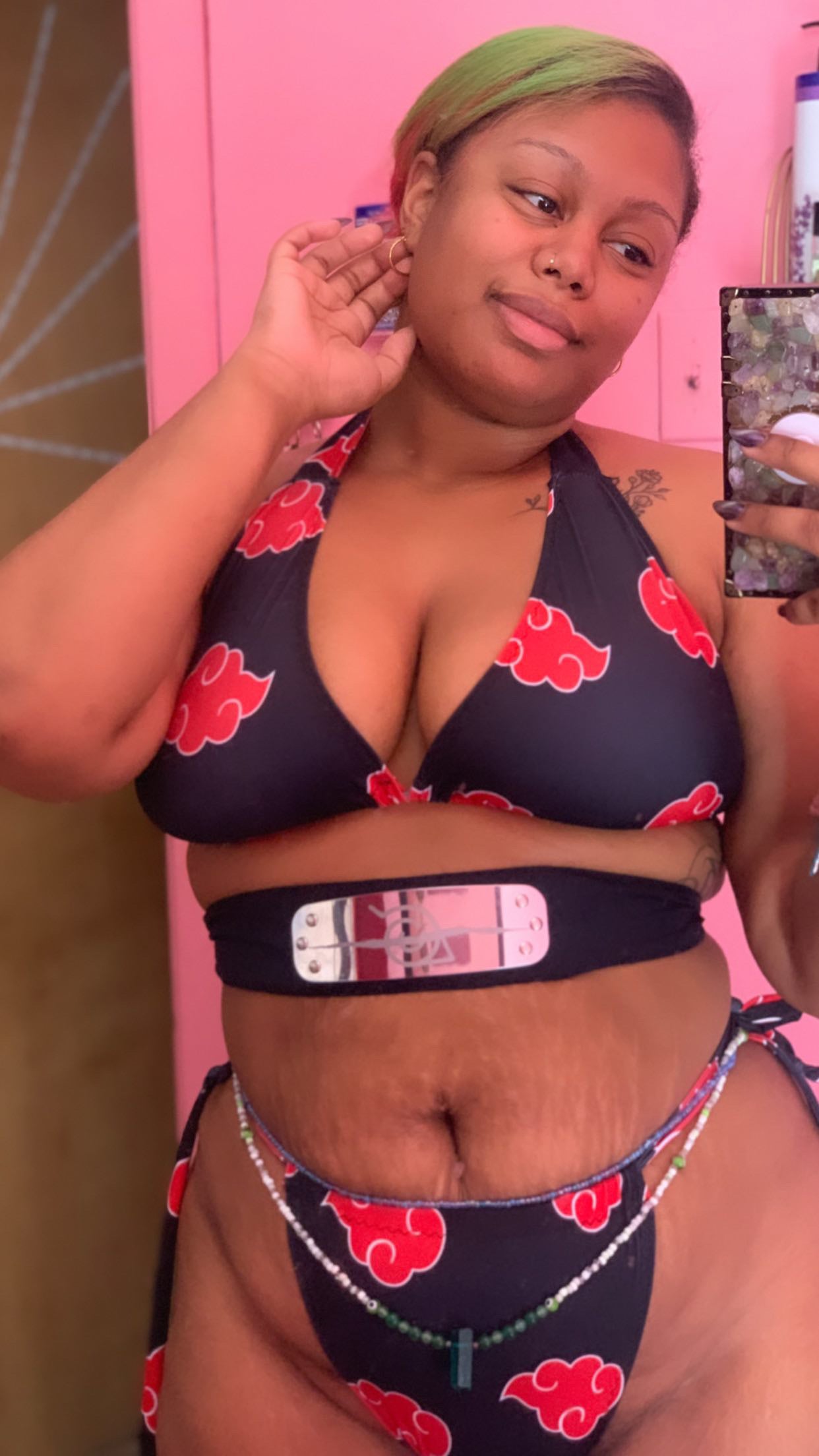 Black Sky Gkini | Women’s Strappy Bikini Set