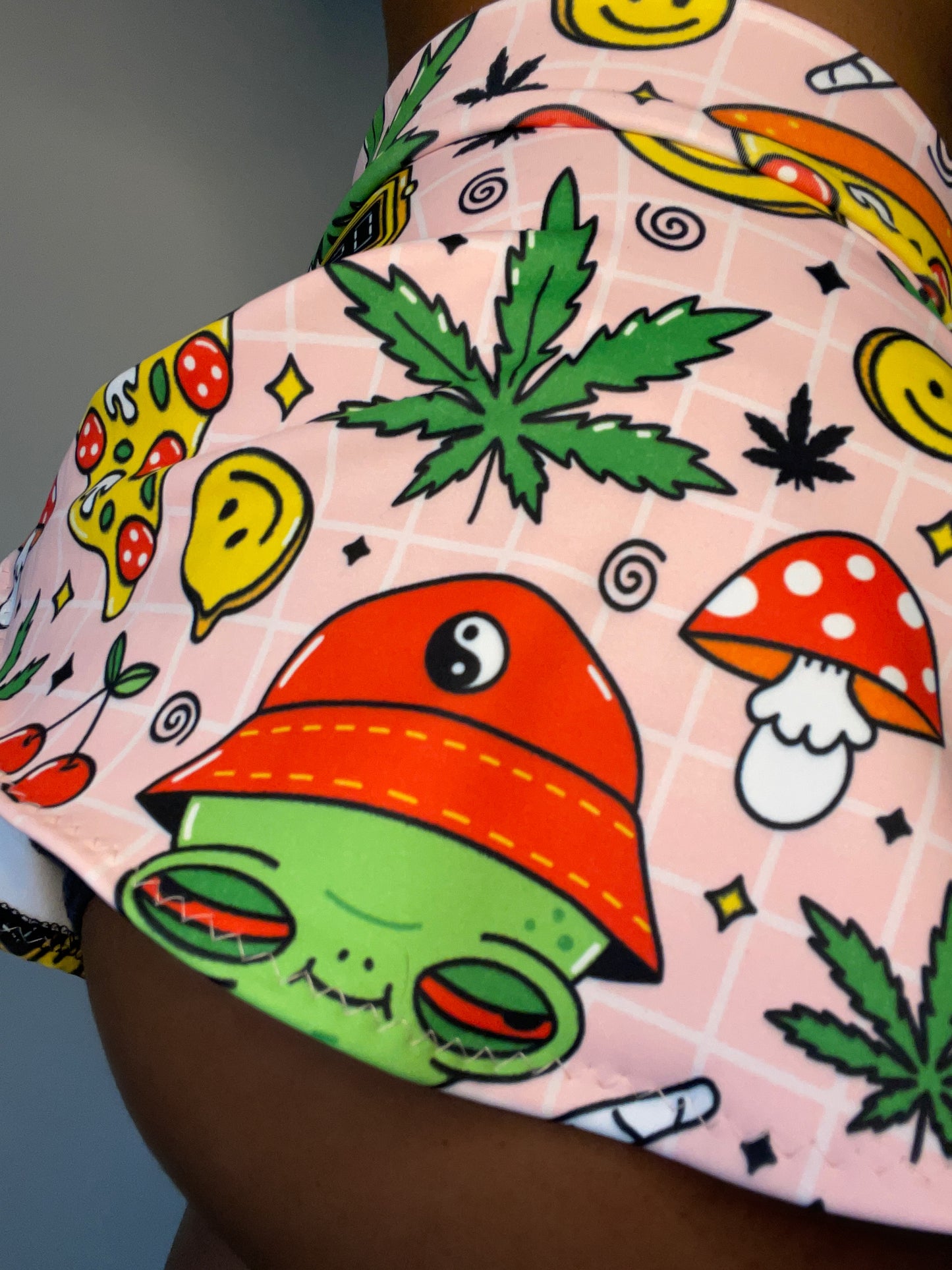 “Higher Self” 4/20 inspired shorties