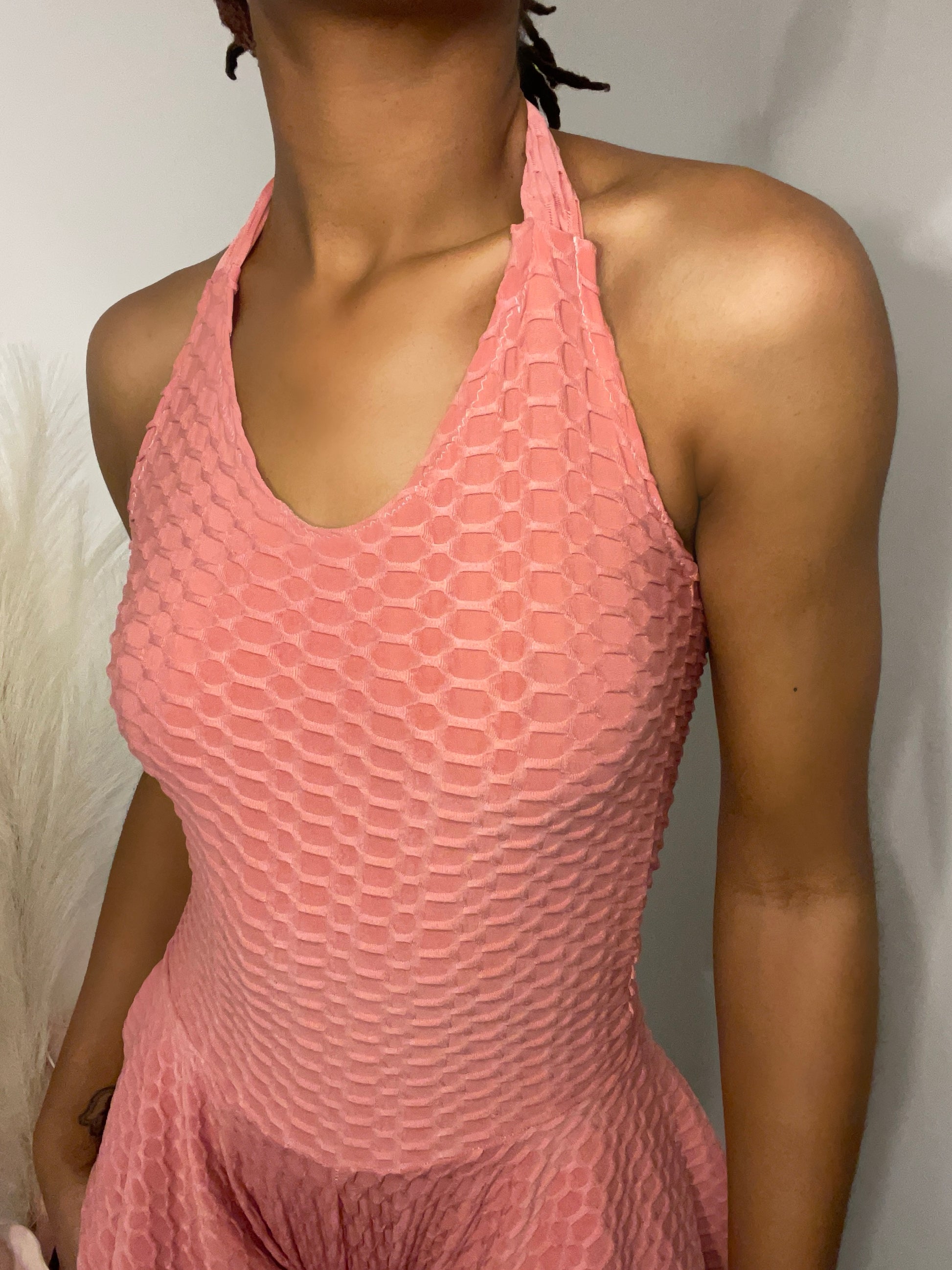 Pink Lotus “Not So Shorties” Romper