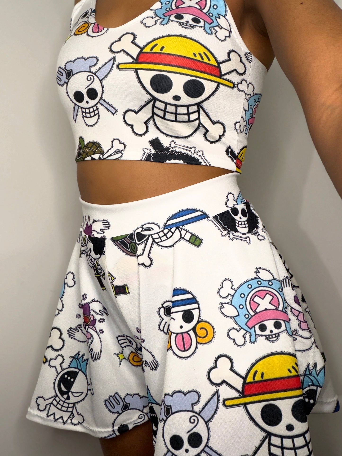 The One Piece Skirtie Set (includes Cami + Shorties)