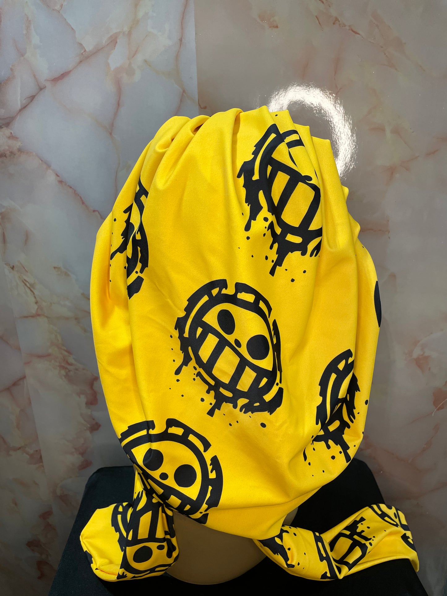 The “Surgeon of death” Law G’Bonnet| JUMBO sized, Reversible, long stretchy strings, NO ELASTIC