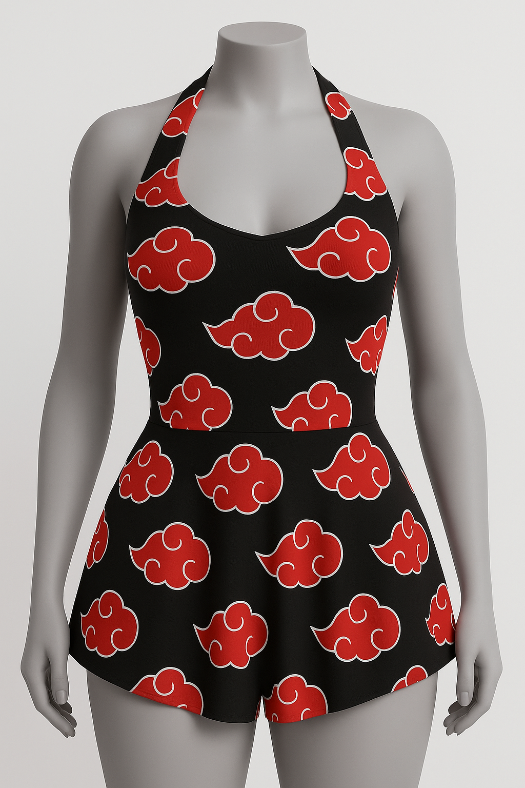 Akatsuki inspired “Not So Shorties” Romper