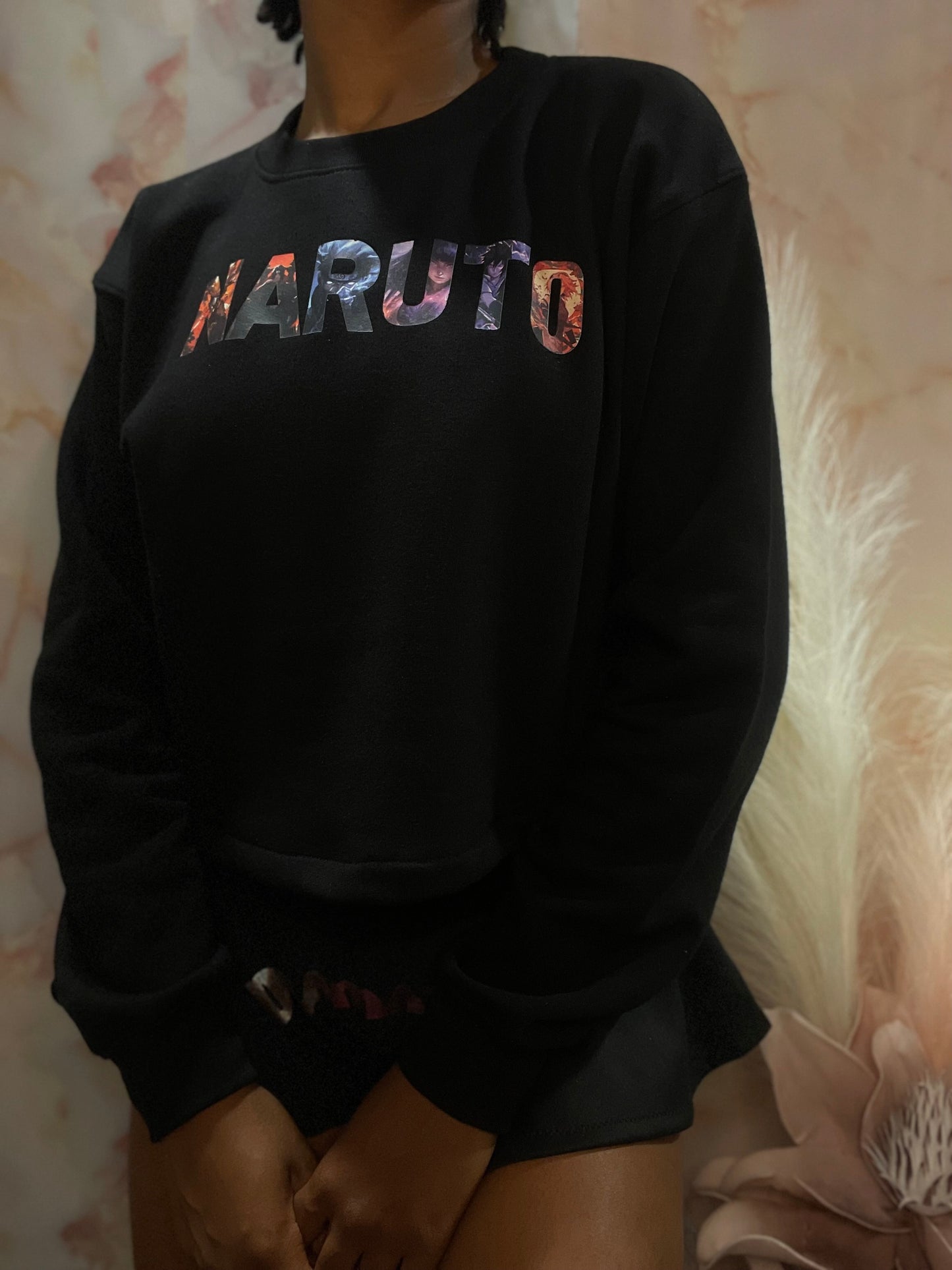 “NARUTO” Cropped Sweater