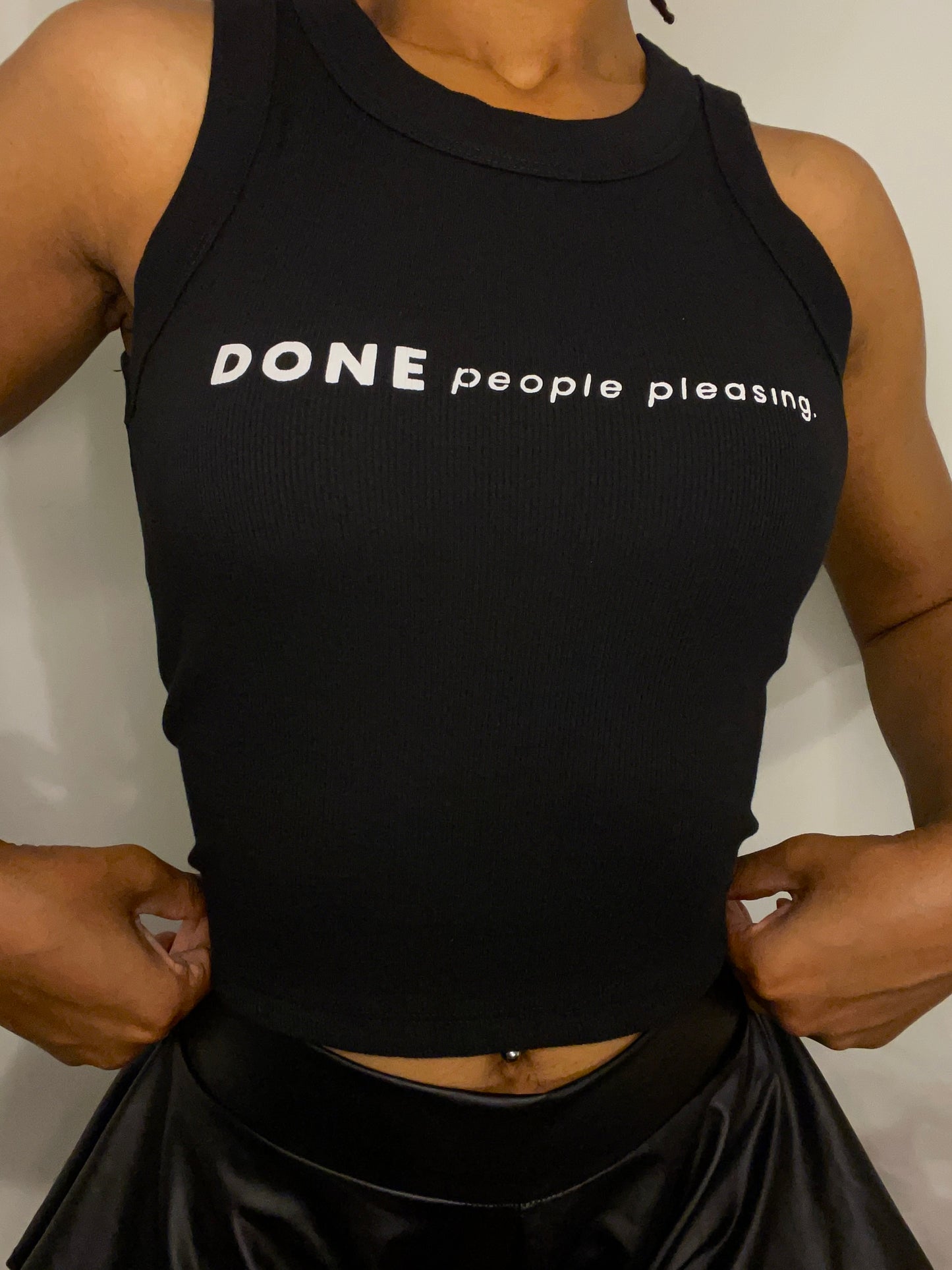 "DONE PEOPLE PLEASING" Tank Top