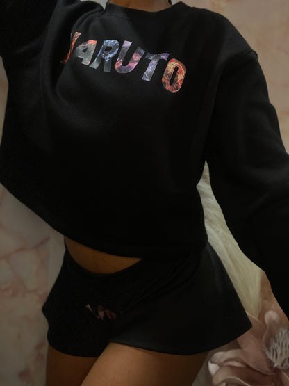 “NARUTO” Cropped Sweater