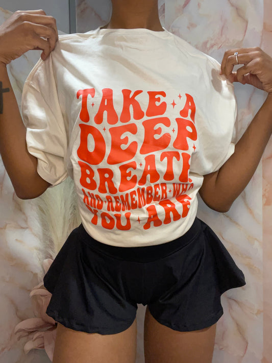 “Deep Breath” Unisex Tee