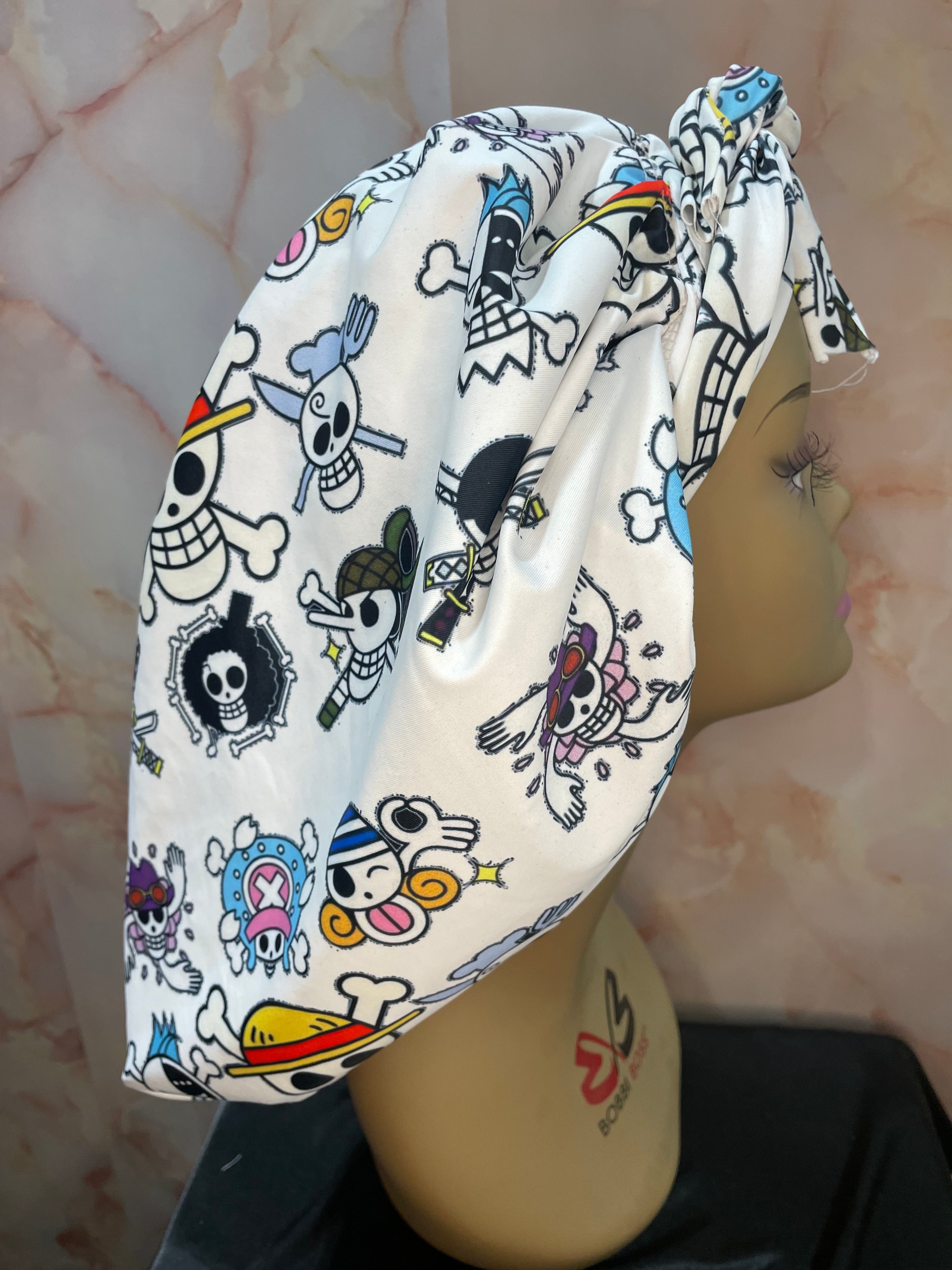 One Piece–Inspired Satin Lined G'Bonnet | Jumbo Reversible Sleep