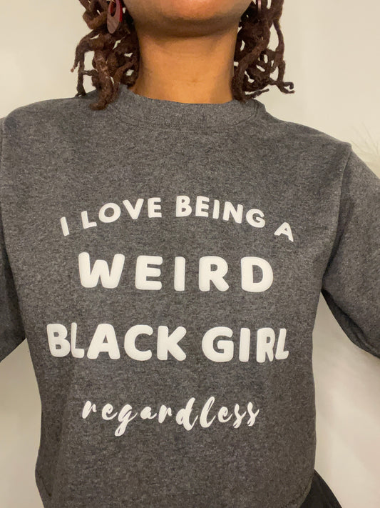 Weird Black Girl Crop Top