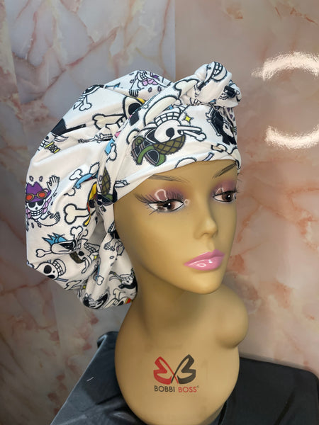 One Piece–Inspired Satin Lined G'Bonnet | Jumbo Reversible Sleep
