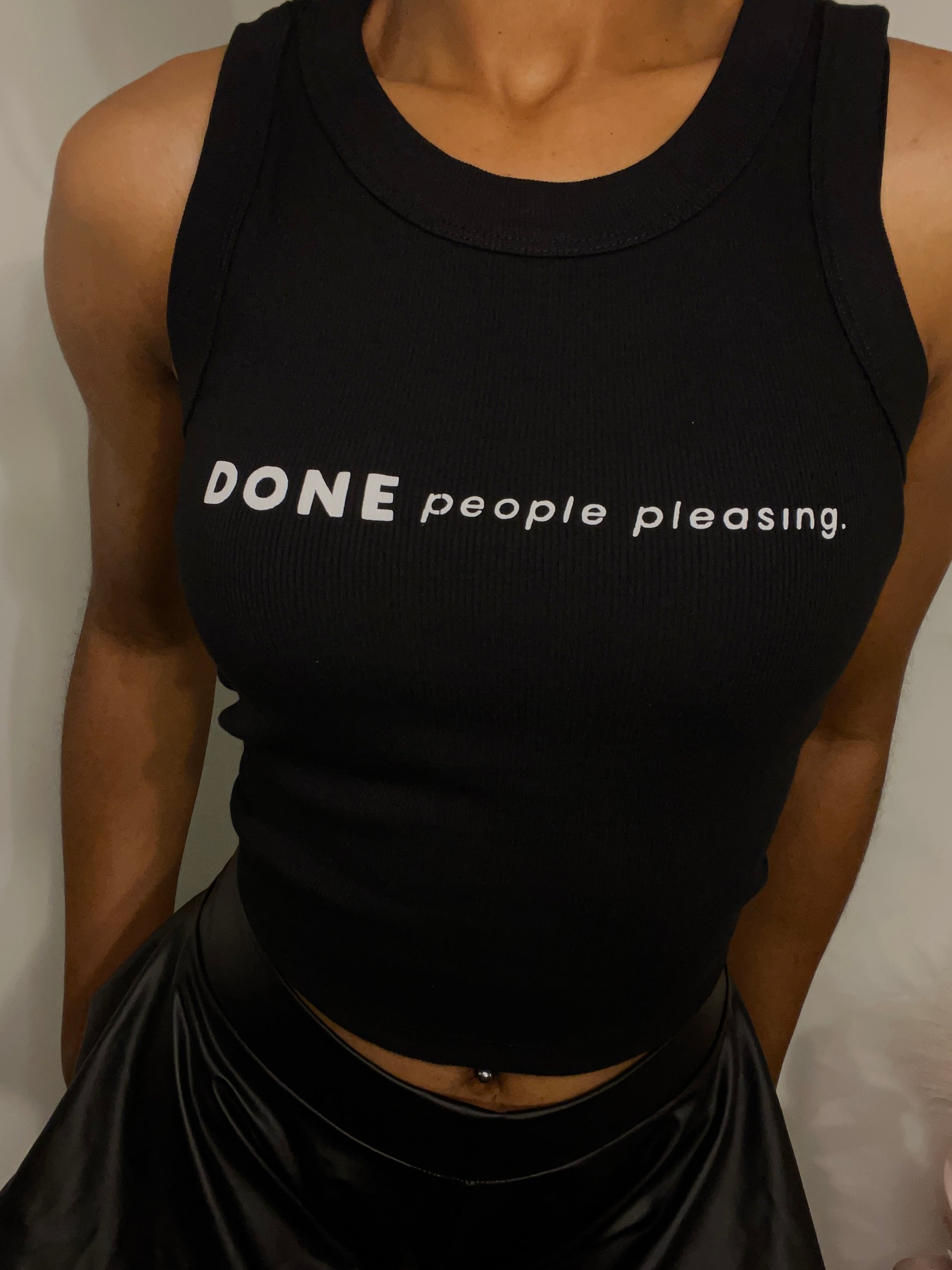 "DONE PEOPLE PLEASING" Tank Top
