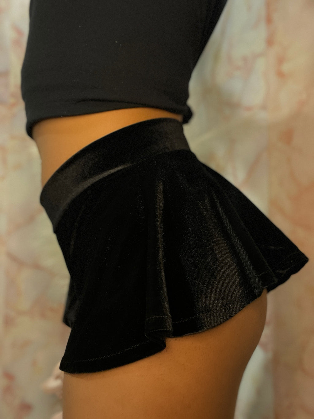 Black Velvet shorties