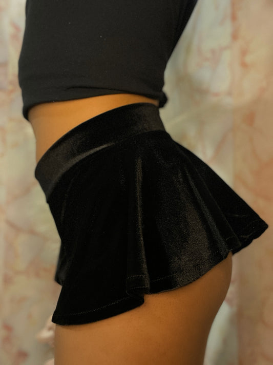 Velvet Shorties | Velvet Lounge Shorts for Women