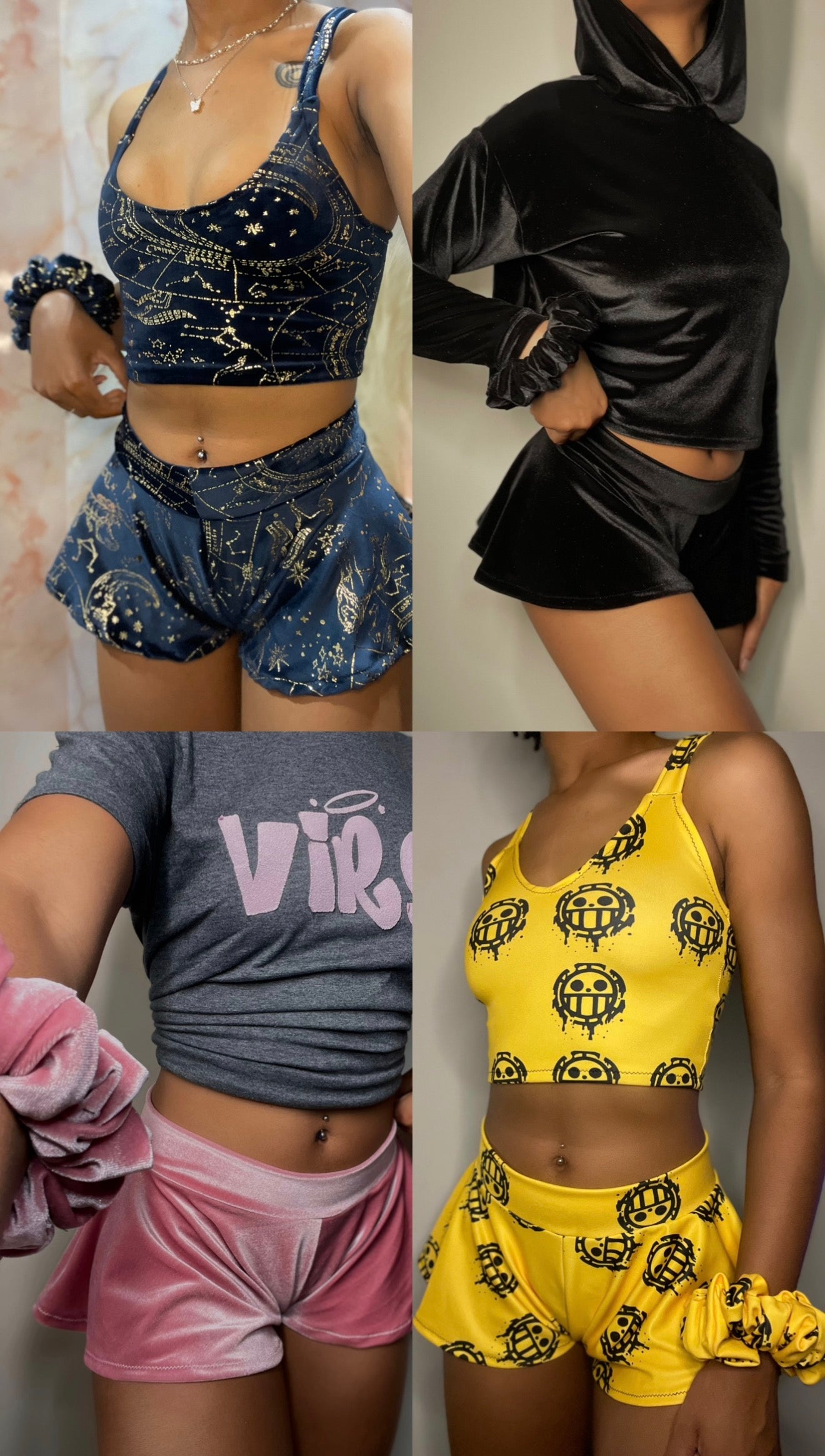 The Cozy Girl Mystery Bundle | Mystery Shorties + Scrunchie