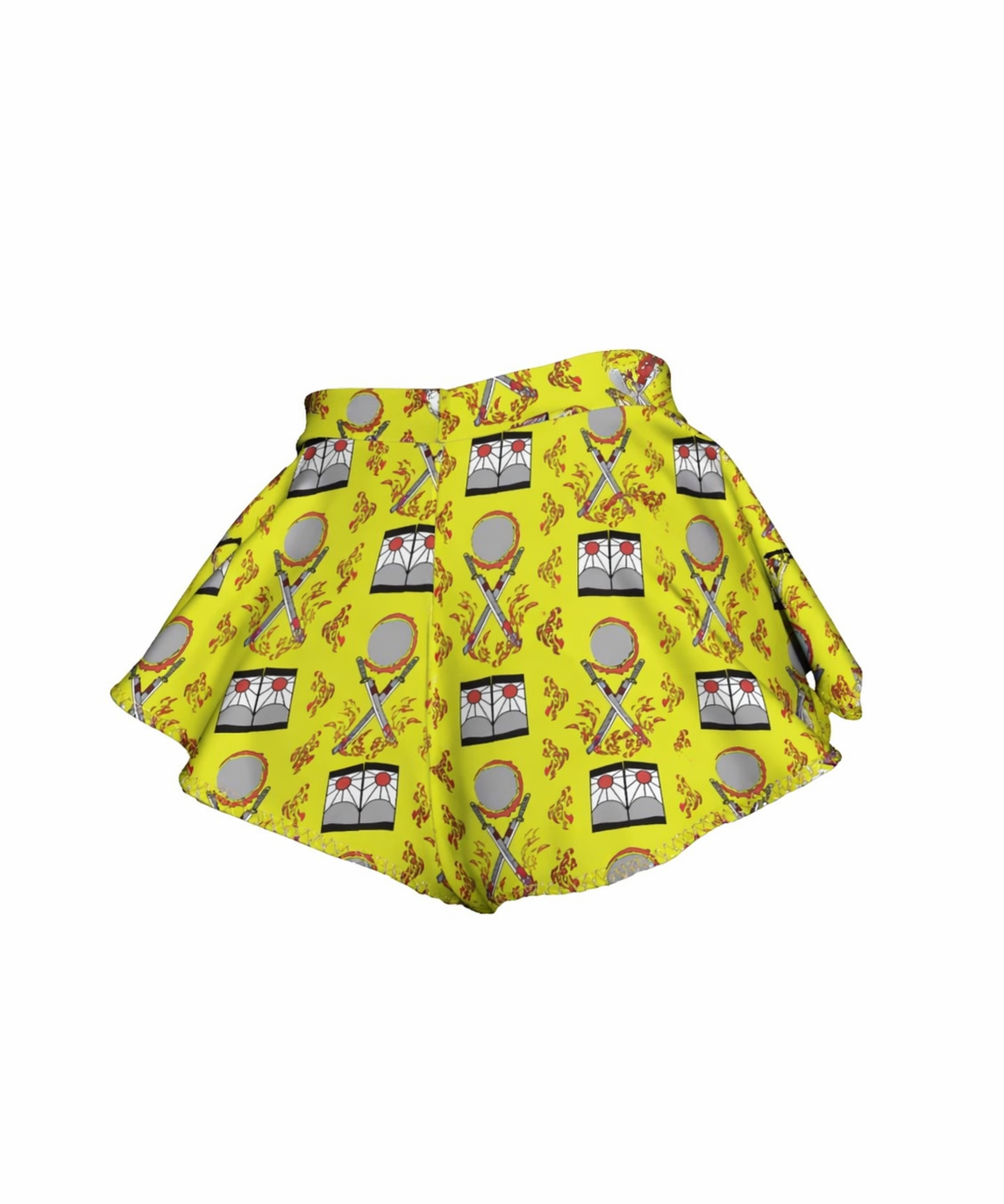 Releases 4/10 |PREORDER Sun Slayer | Tanjiro–Inspired Shorties | Anime Lounge Shorts for Women