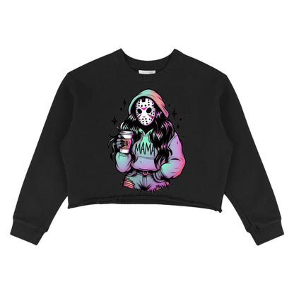 “Mama Jason” Cropped Sweater