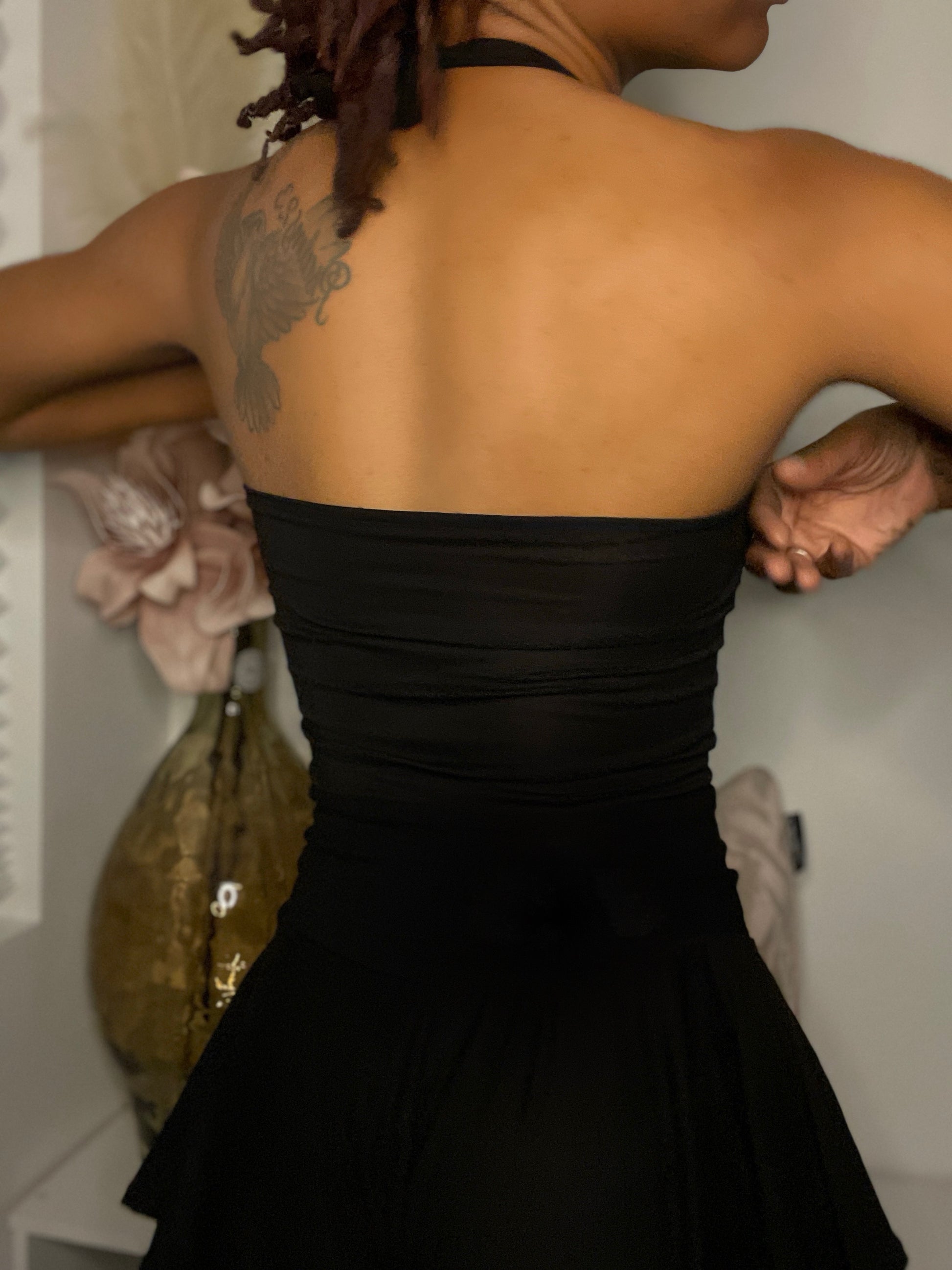 Black Essential “Not So Shorties” Romper