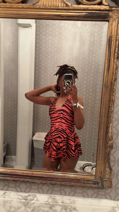 The Wild Side Dress (includes matching shorts)