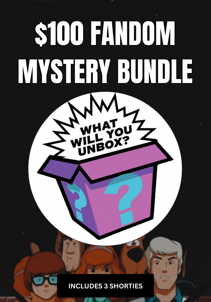 $100 Fandom Mystery Bundle – includes 3 Handcrafted Shorties