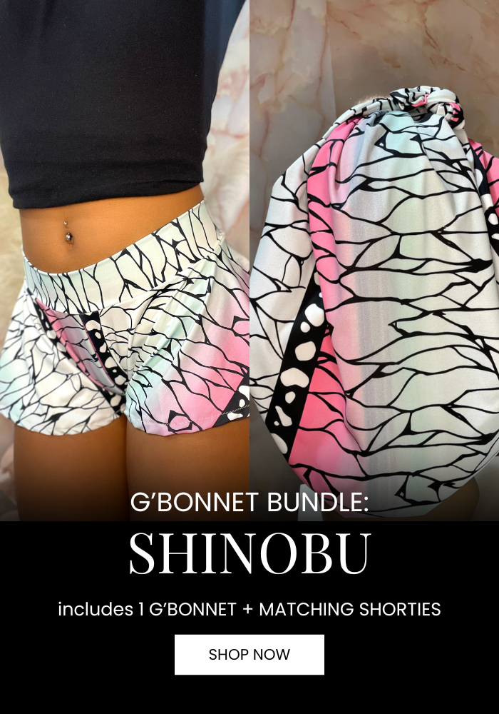 Shinobu inspired G’BONNET+Shorties Bundle