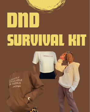 FULL DND SURVIVAL KIT - Hoodie + Crop + Sweatpants