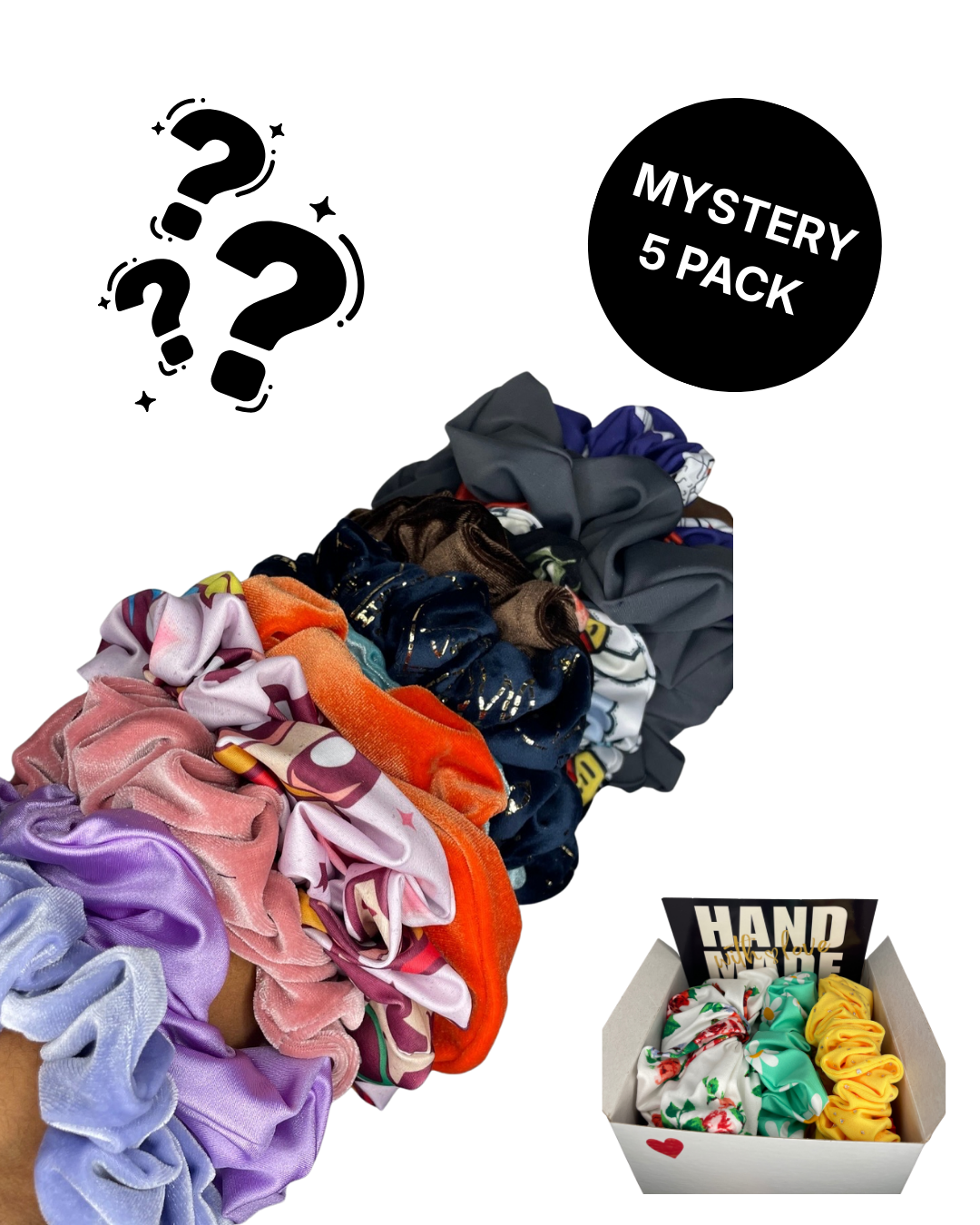 Mystery Scrunchie 5-Pack