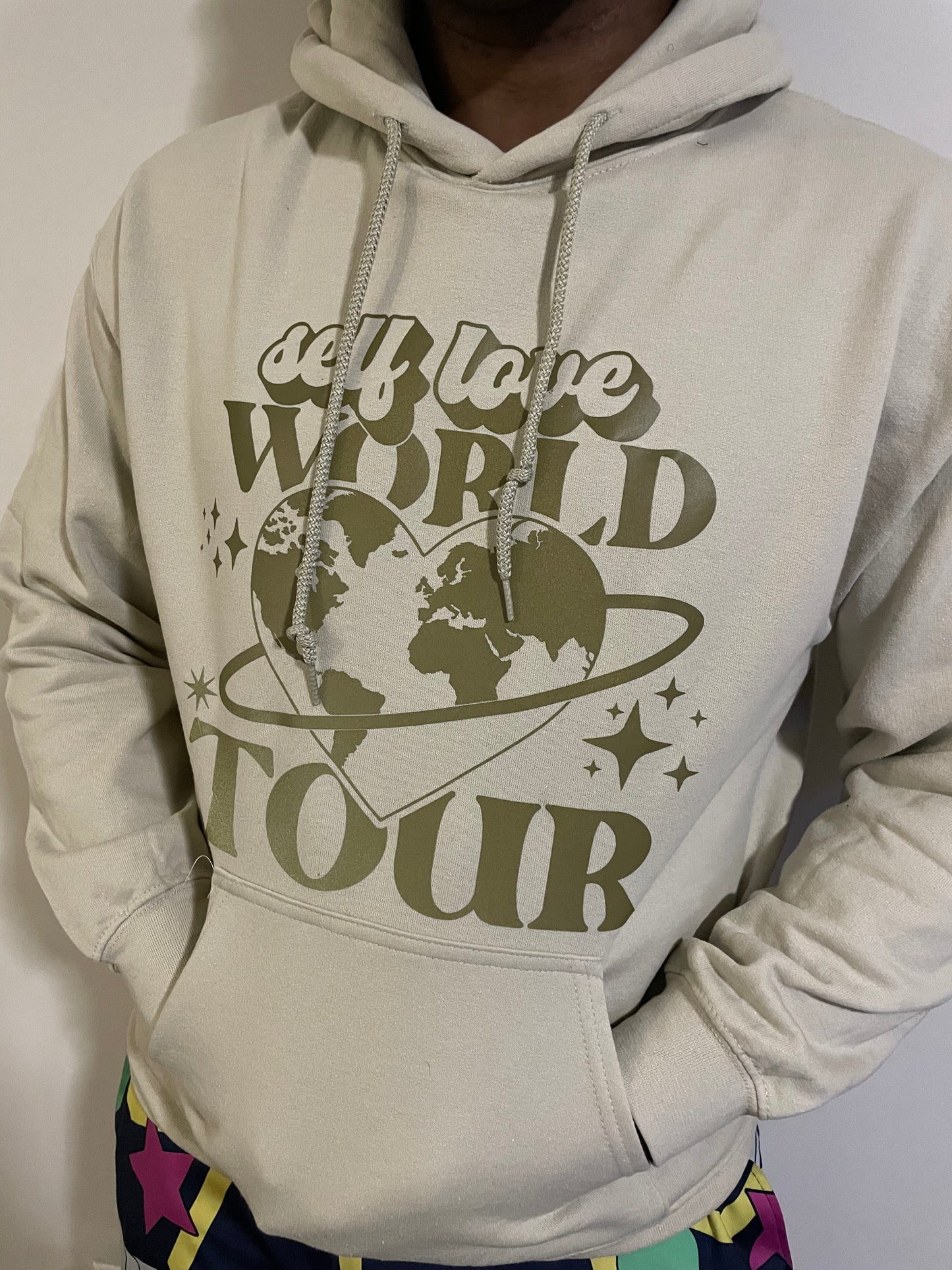 Self Love World Tour reflective Hoodie